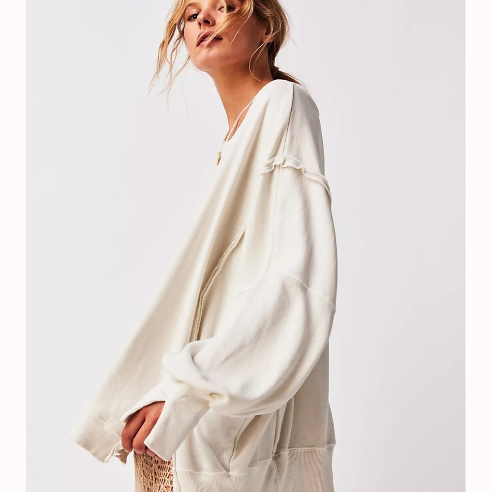 Free people Camden sweatshirt Med